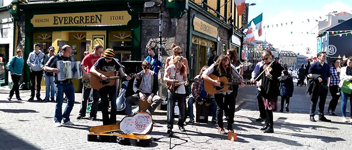Galway Street Club en concert